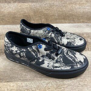 VANS Authentic X HuaTunan Stay Hungry Brown/Black Shoes Mens Sz 6 Womens 7.5 NEW